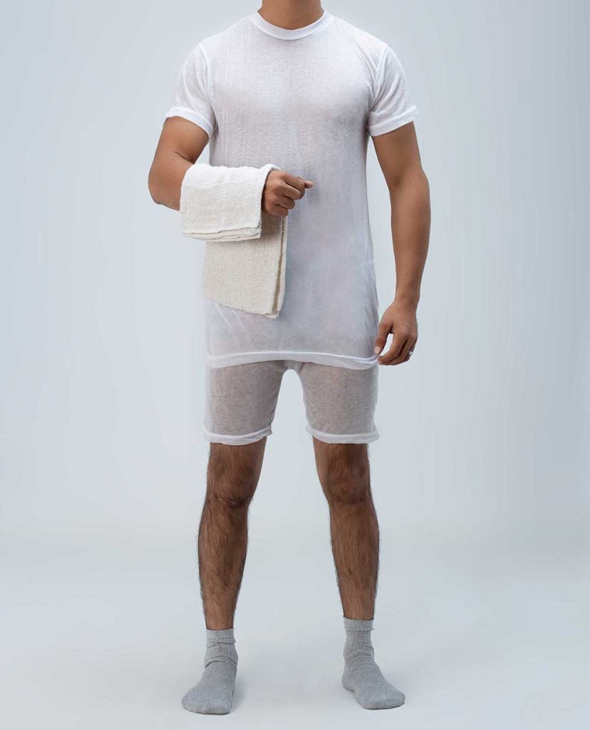 Cotton Underwear Set With Towel EpiTex UK