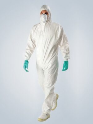 Chemical protective coveralls type 5